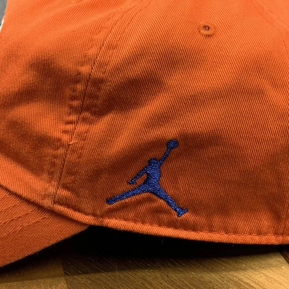 Jordan Florida Gators Hat Cap Strap Back Mens One Size Orange NCAA Football Nike